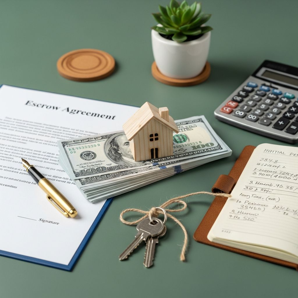 What the initial escrow deposit is, how it works, and why it matters when closing on a home.