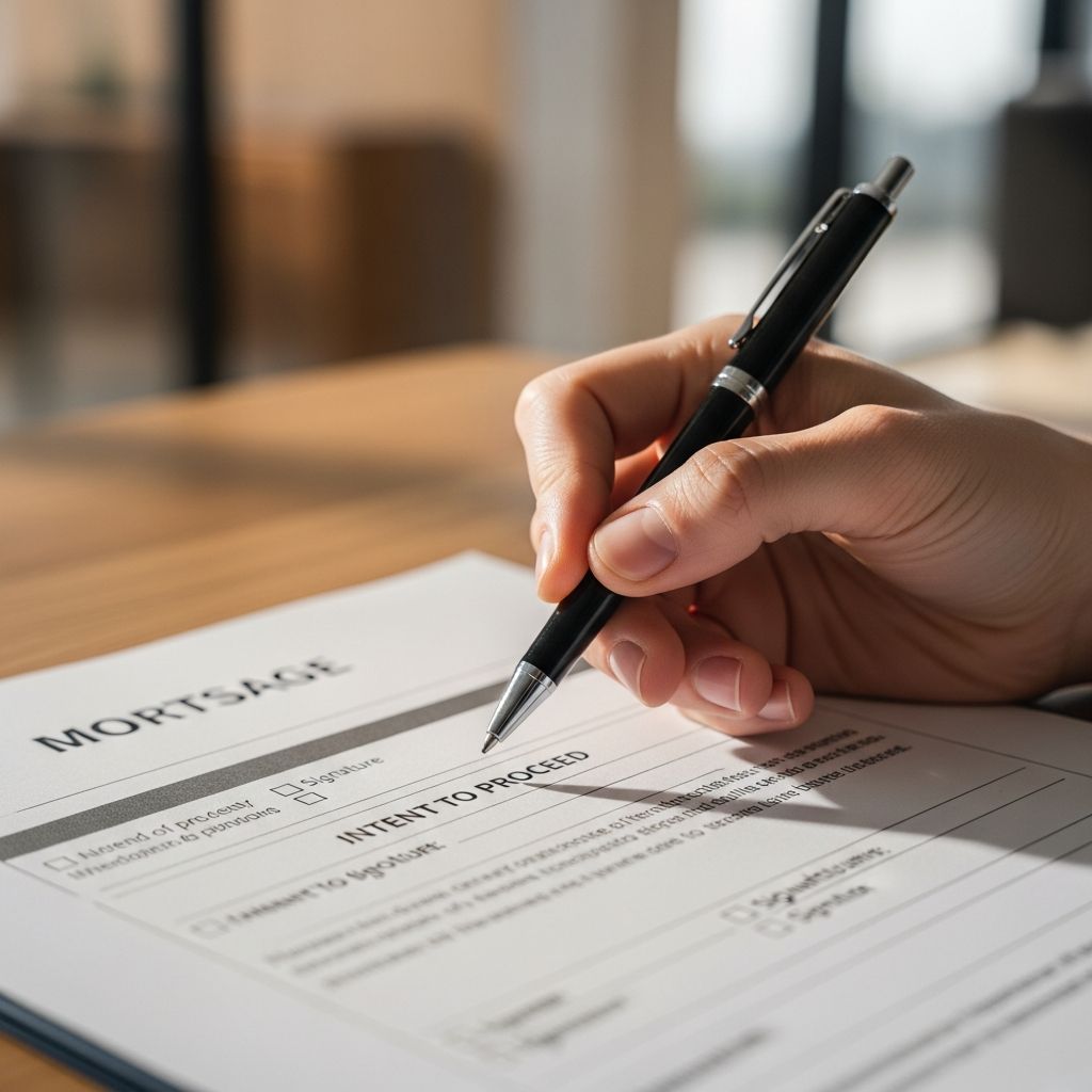 Learn what “intent to proceed” means, how to give it correctly, and why it matters for your mortgage application and closing timeline.