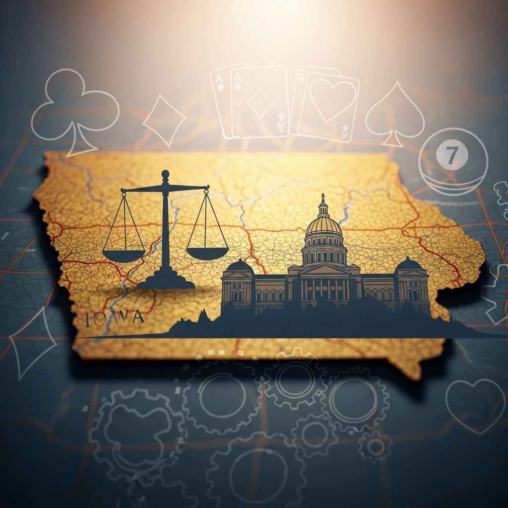 Understanding Iowa’s Gambling and Lottery Regulations A comprehensive look at Iowa’s legal gambling framework, from sports betting to social games and taxation.