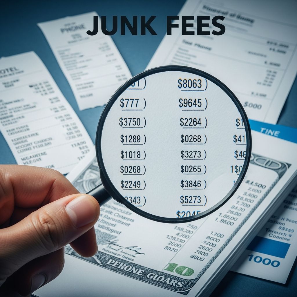 Learn what junk fees really are, how they affect your wallet, and what’s being done to stop them.
