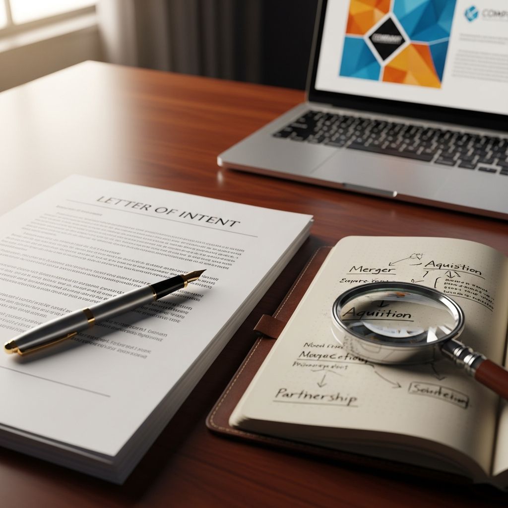 Learn how letters of intent frame business deals, manage risk, and guide negotiations before a binding contract is signed.
