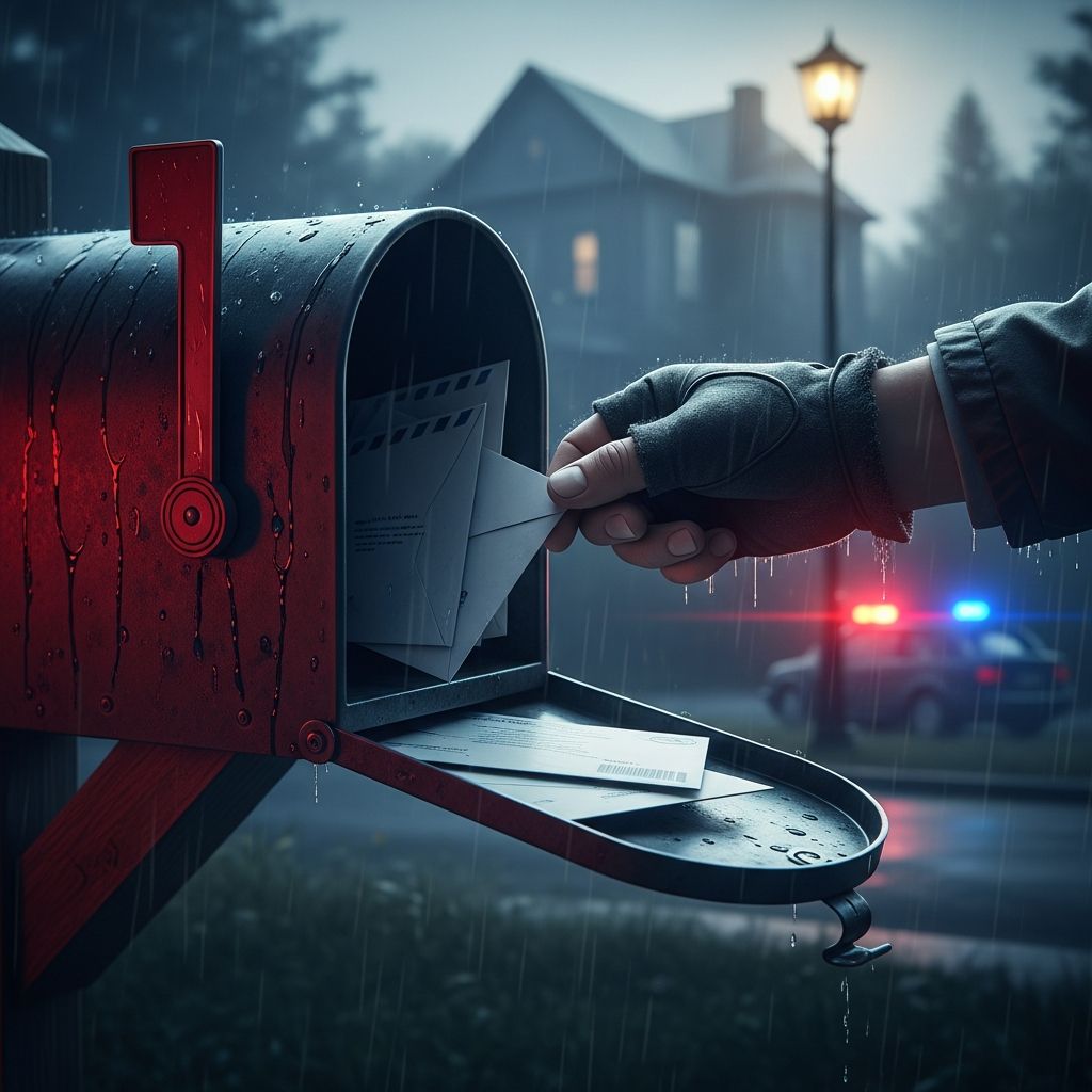 Learn how U.S. federal and state law define, prosecute, and punish mail theft, and what to do if you are a victim or accused.