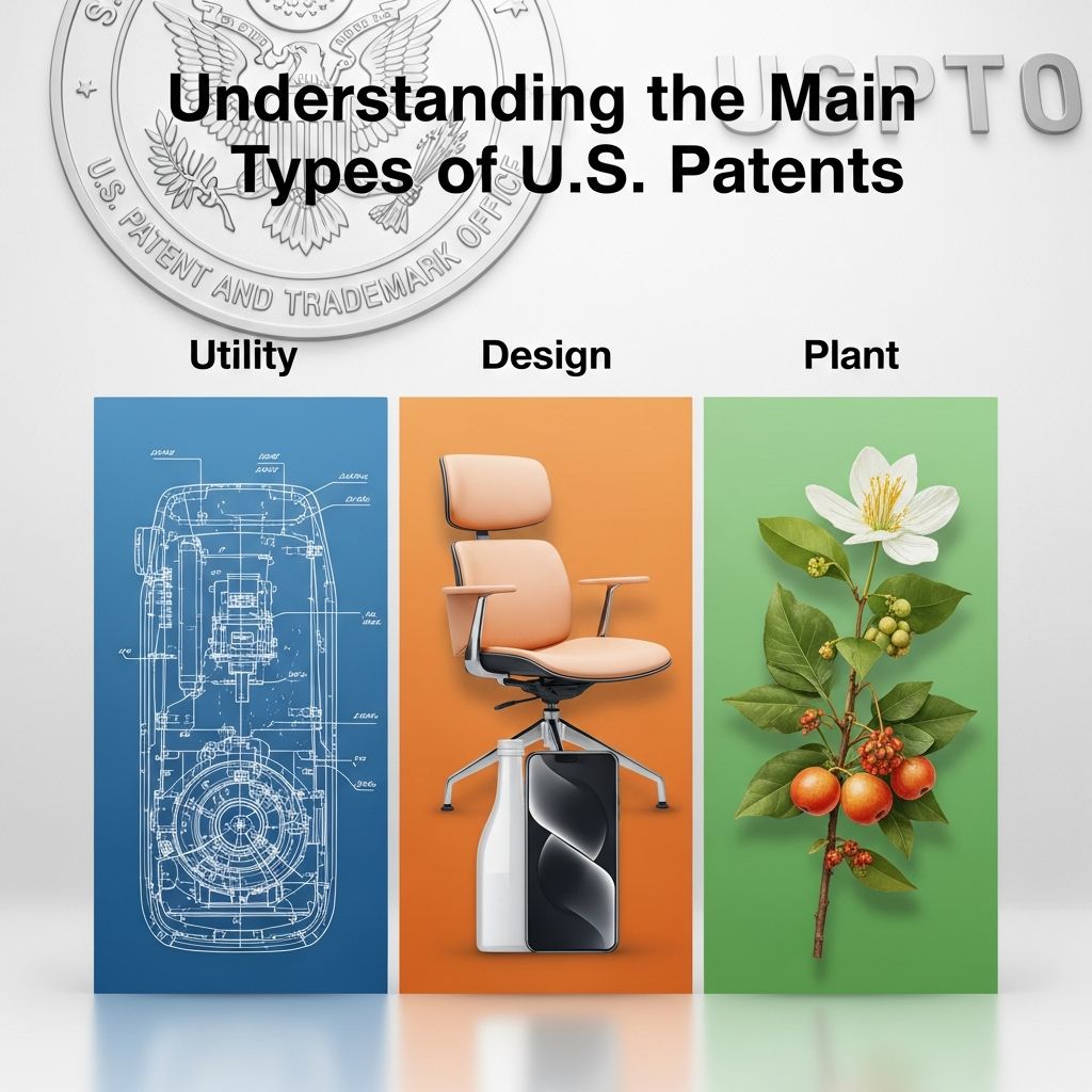 Learn how utility, design, and plant patents work so you can choose the right protection strategy for your invention.