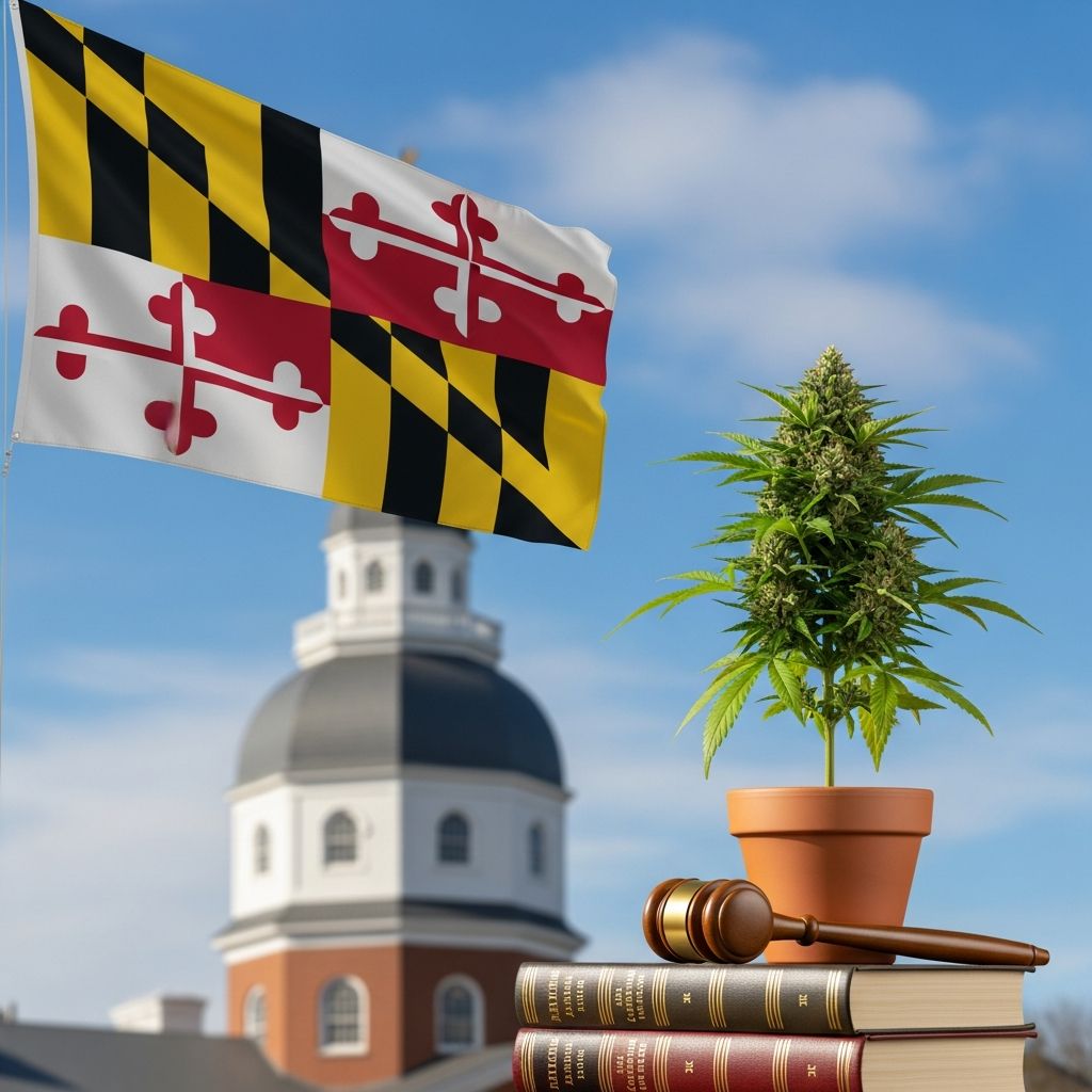 A clear, practical guide to Maryland’s current marijuana laws, from legal personal use to serious criminal penalties.