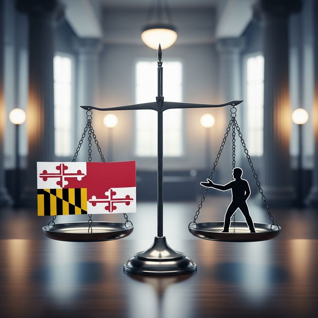 Learn how Maryland defines lawful self-defense, deadly force, duty to retreat, and protection of your home and loved ones.