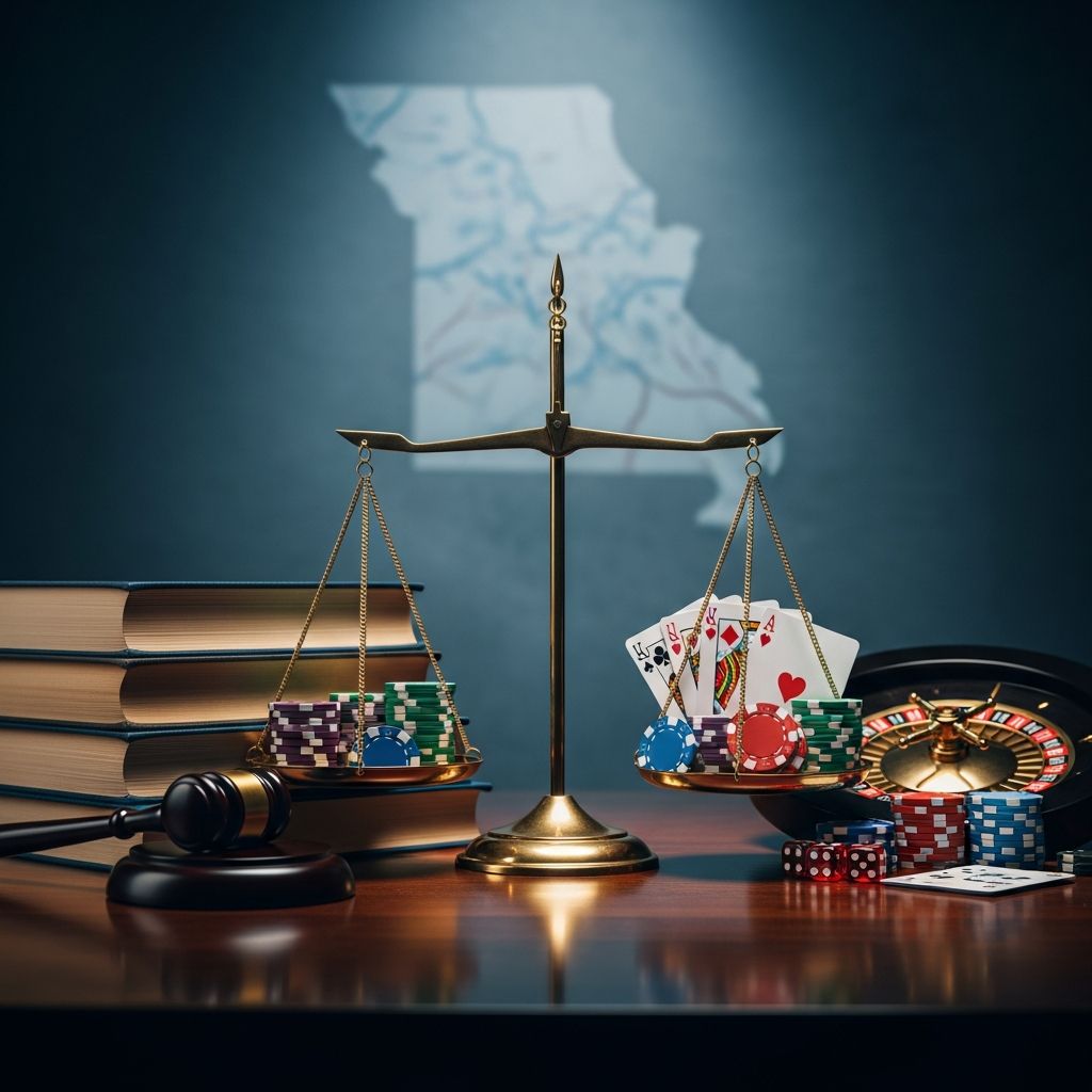 A comprehensive look at Missouri’s gambling regulations, legal forms, and prohibited activities.