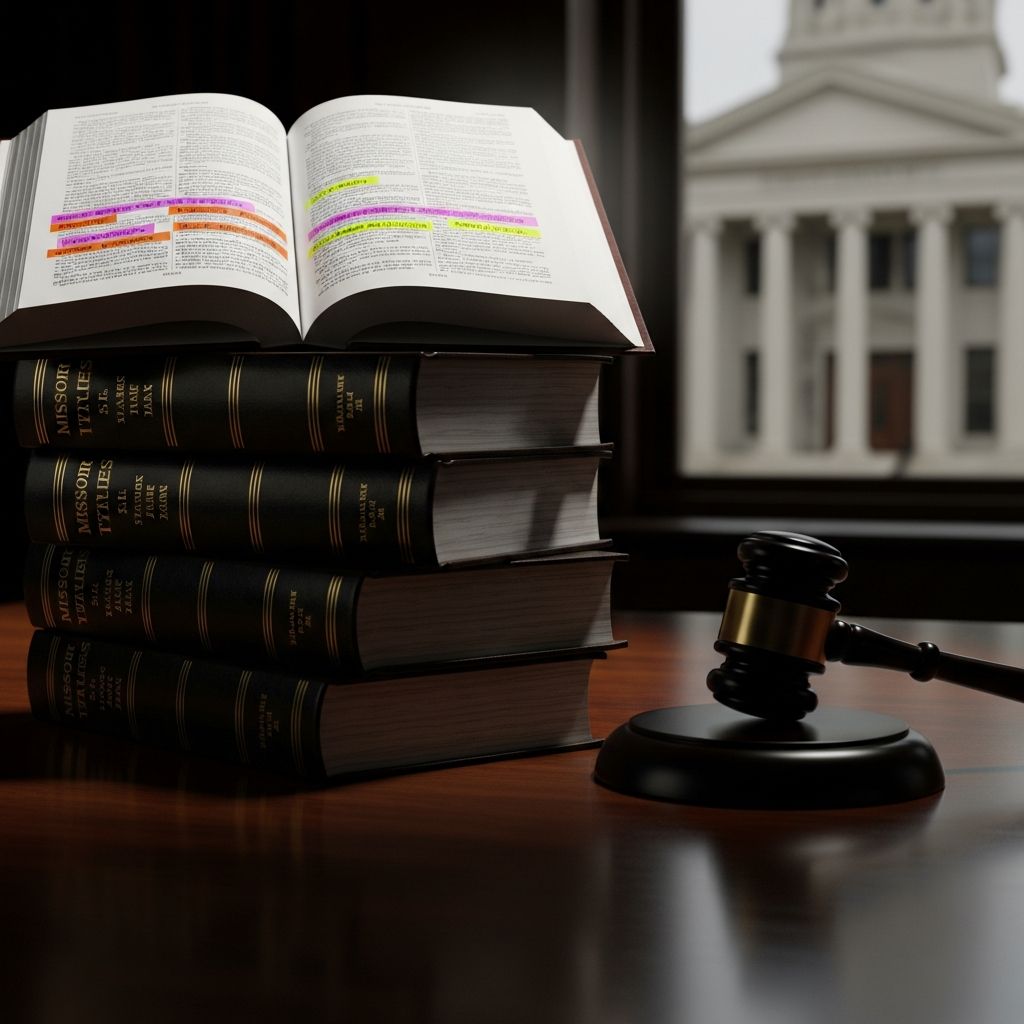 Learn how Missouri statutes of limitations set deadlines for filing civil lawsuits and criminal charges, plus key exceptions that can pause the clock.