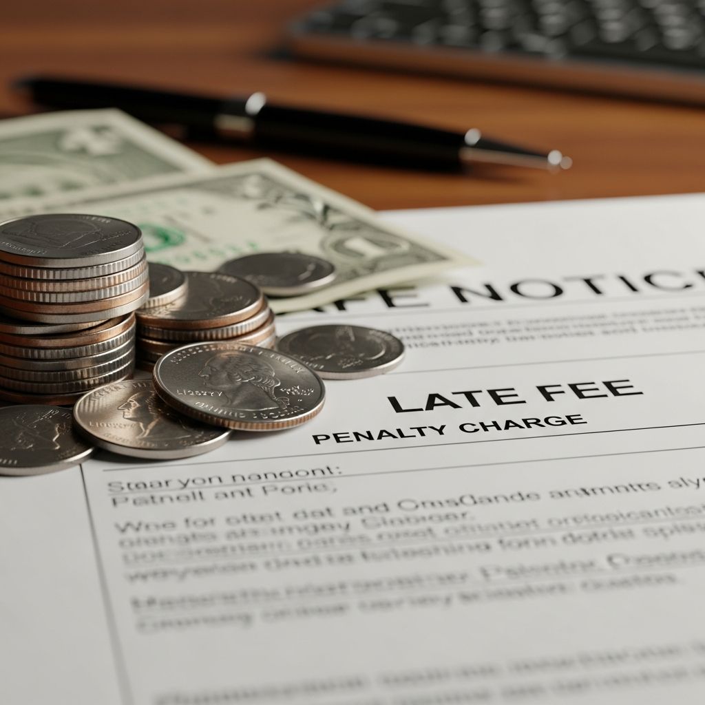 Learn how mortgage late fees work, what rules protect you, and smart steps to prevent extra costs when a payment is late.