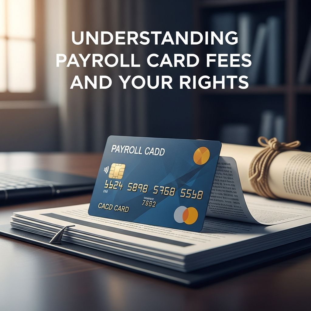 Learn how payroll card fees work, what protections you have, and how to avoid unnecessary costs when getting paid on a paycard.