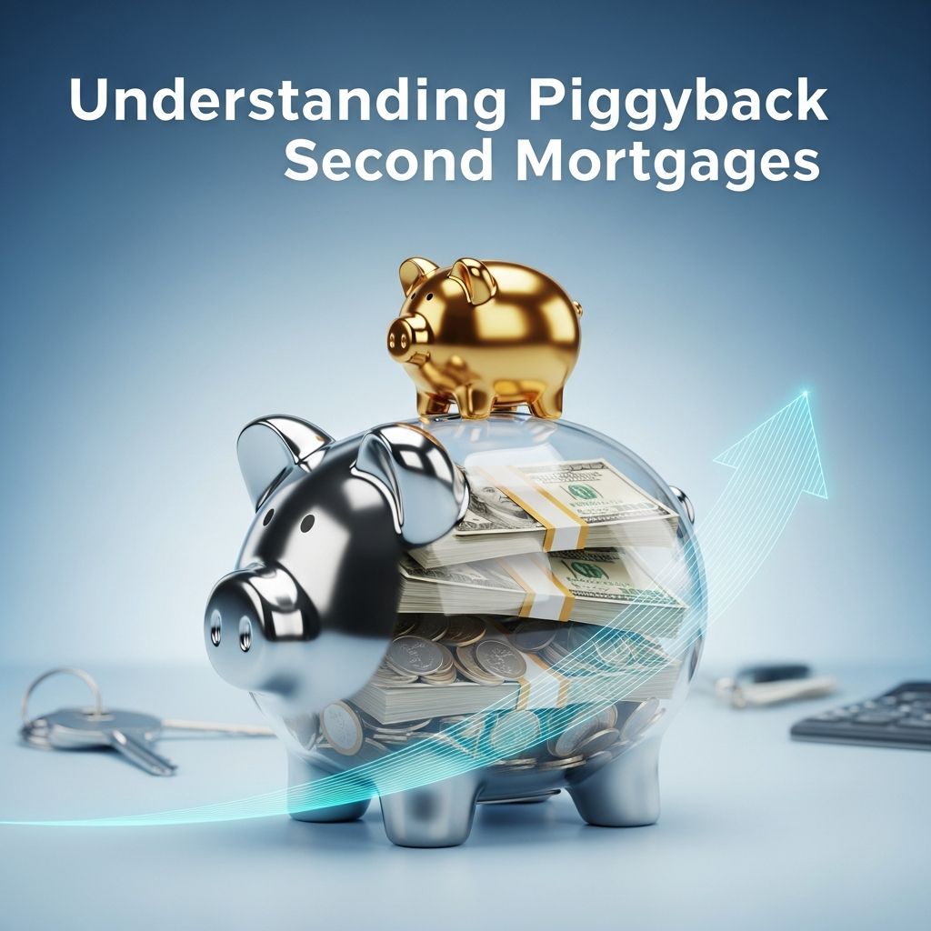 Learn how piggyback second mortgages work, when they are used, and the key risks and benefits for homebuyers.