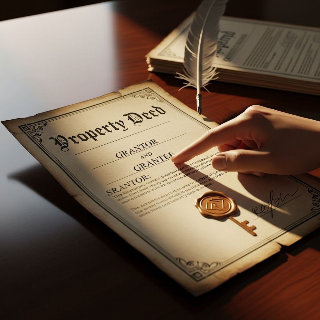 Learn how property deeds work, what they contain, and which type of deed best protects your ownership rights.