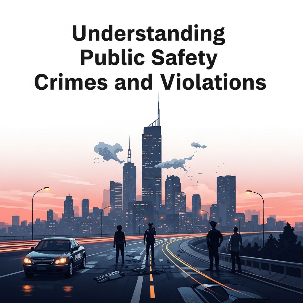 Learn how public safety crimes work, common examples, and what to expect if you are accused of endangering the community.