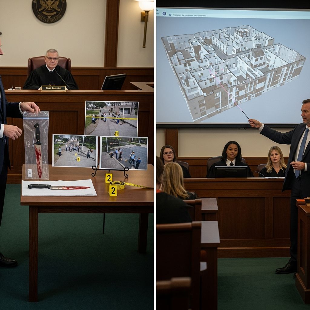 Learn how real and demonstrative evidence operate in criminal cases, from definitions and examples to admissibility and courtroom use.