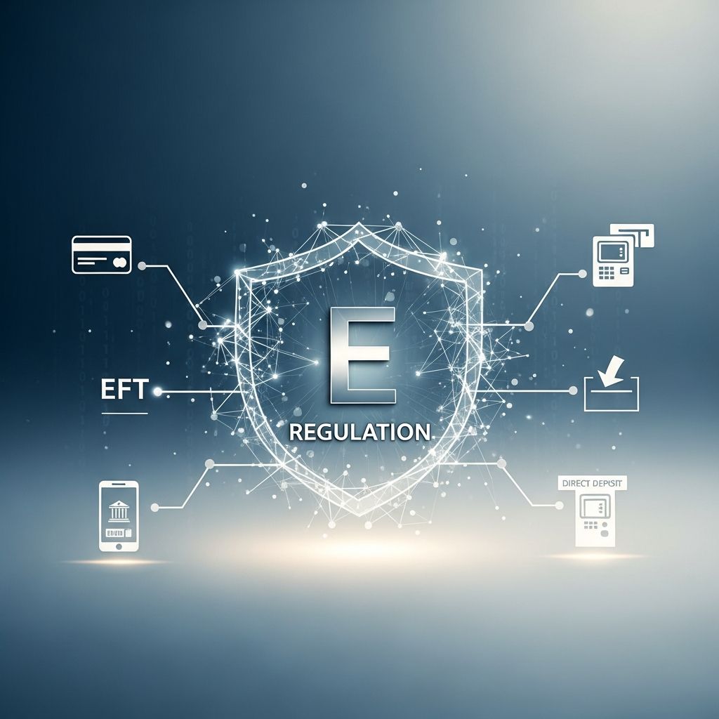 How Regulation E safeguards consumers in electronic banking, ATMs, direct deposits, and more.