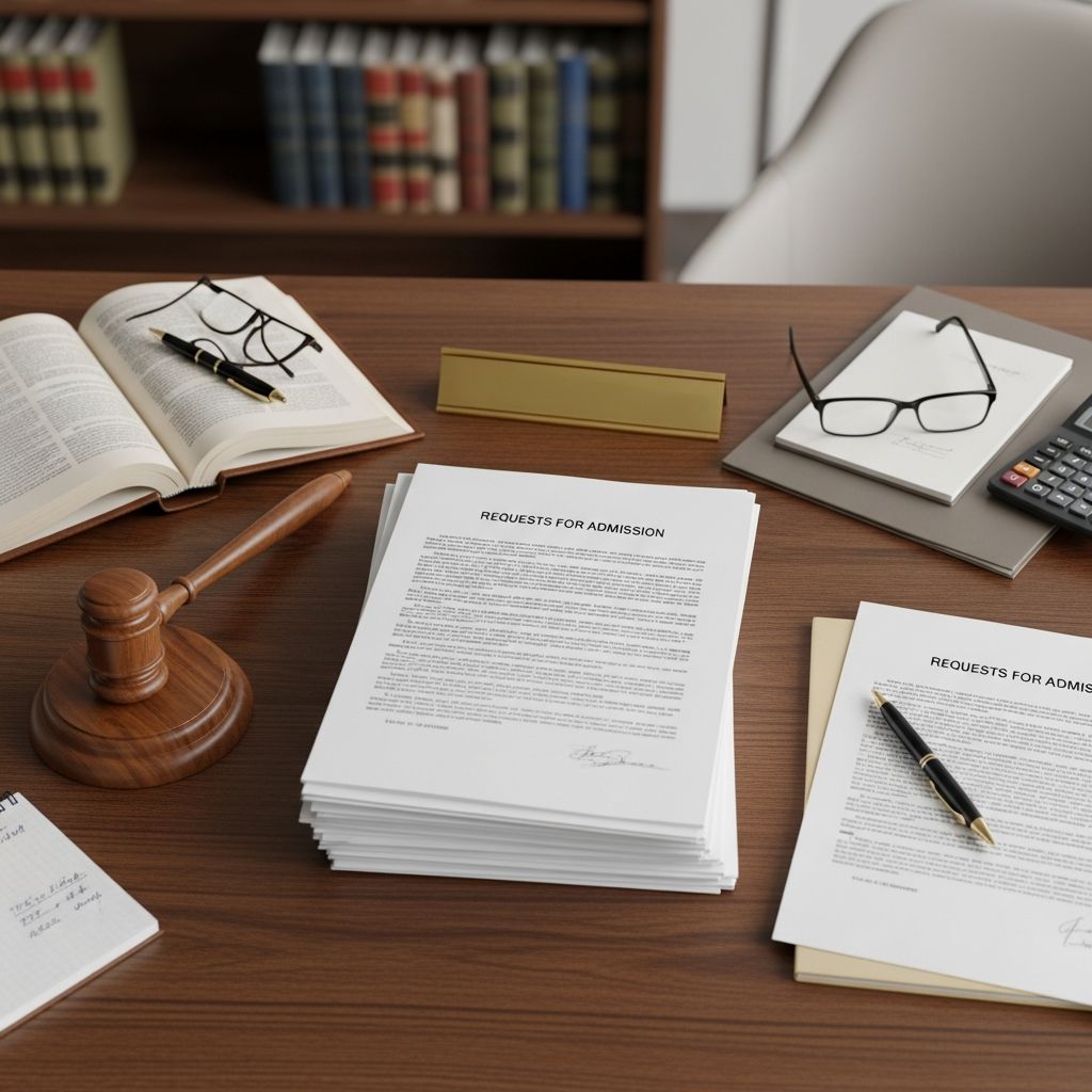 Learn how requests for admission narrow disputes, save trial time, and shape strategy in civil litigation.