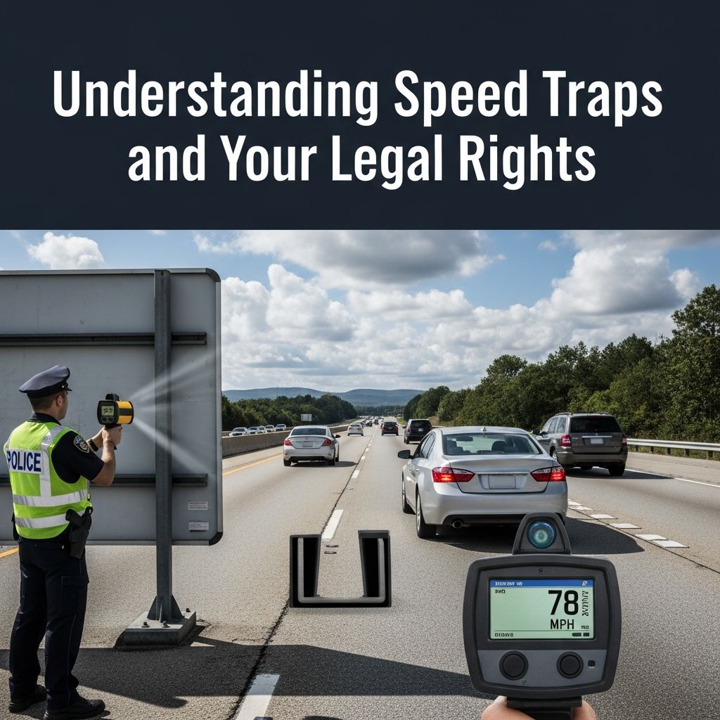 Learn how speed traps work, when they are lawful, and how drivers can respond if they believe a speeding ticket was unfairly issued.