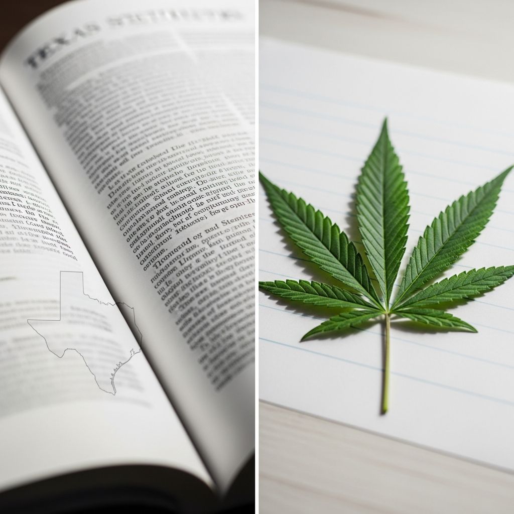 A practical guide to Texas marijuana laws, penalties, and legal nuances for residents and visitors.
