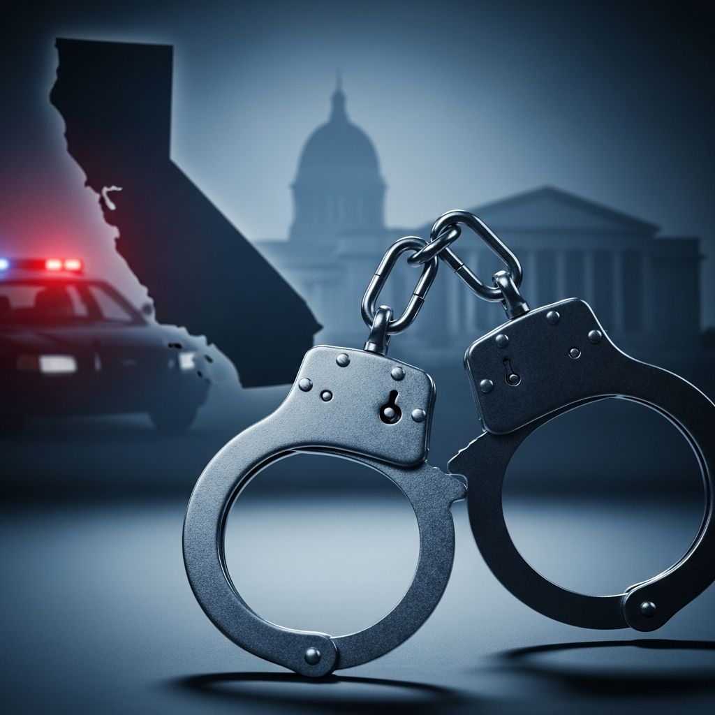 A clear guide to what happens from arrest to arraignment in California’s criminal justice system.
