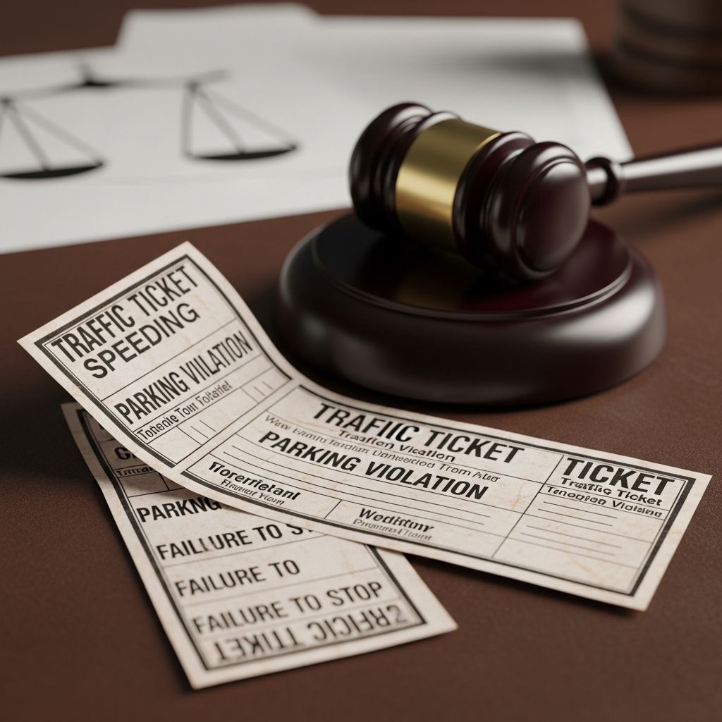 Learn the main categories of traffic tickets, how they differ, and what each one can mean for your license, insurance, and criminal record.