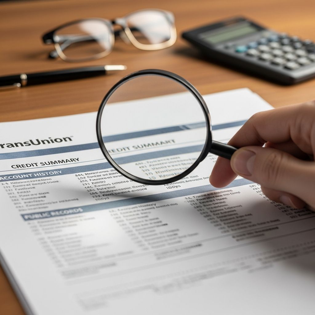 Learn how TransUnion credit reports work, how to get them for free, and what to do if you find errors or need extra protections.