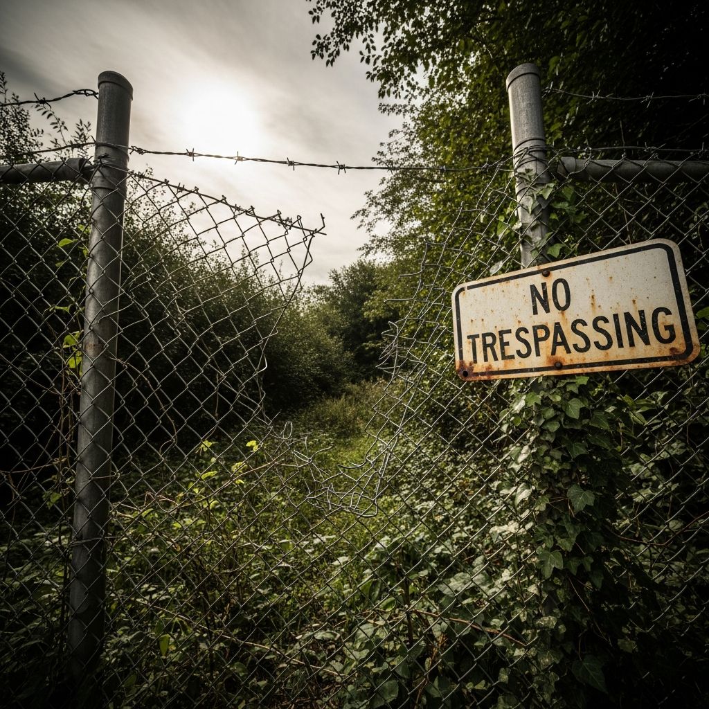 Learn how trespassing laws protect property owners, what counts as unlawful entry, and how both owners and visitors can avoid legal trouble.