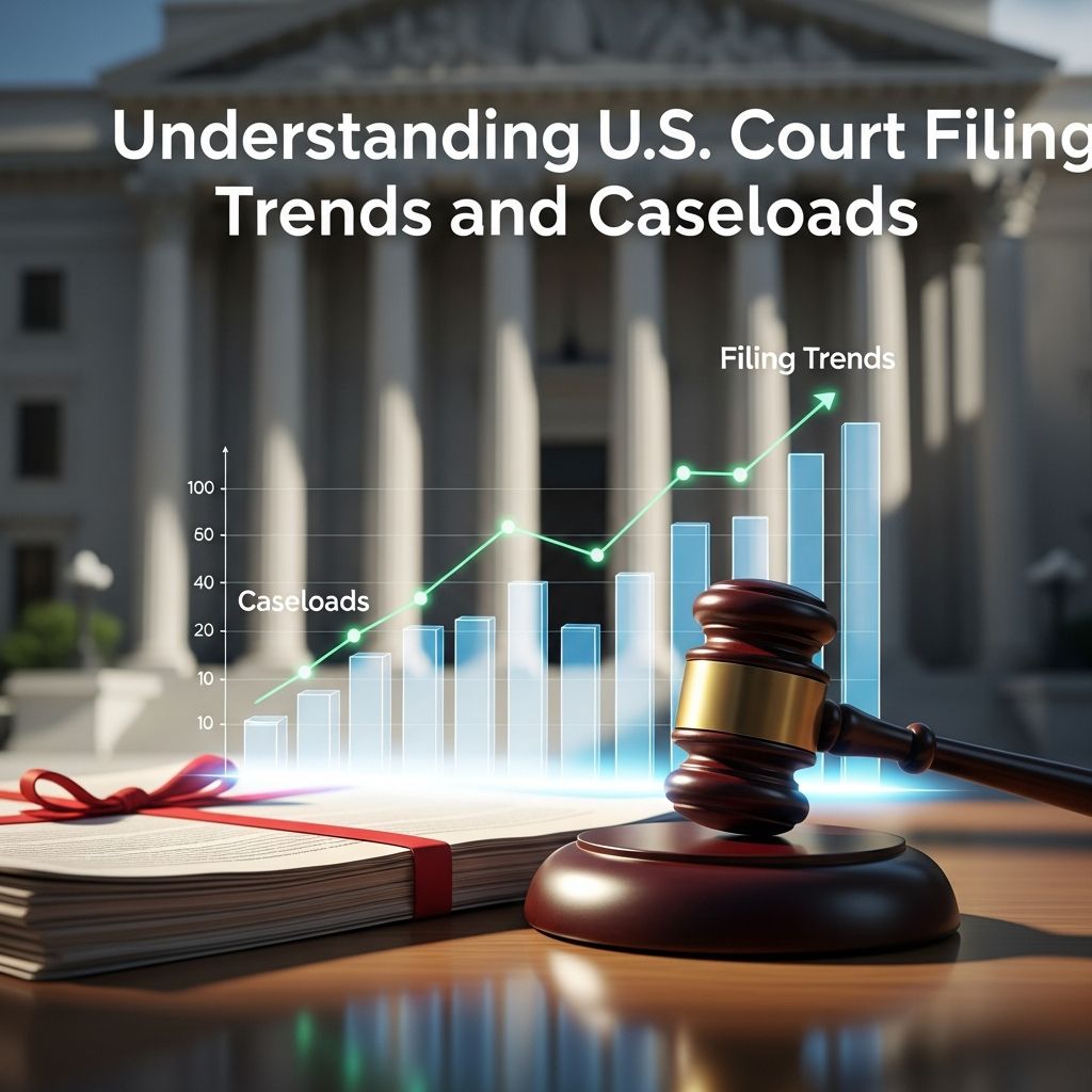 Explore how many cases U.S. courts handle, where filings are rising or falling, and what these trends mean for legal professionals.