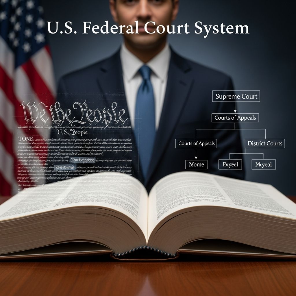 A practical, plain-language guide to how the United States federal courts are organized, what they do, and when they hear a case.