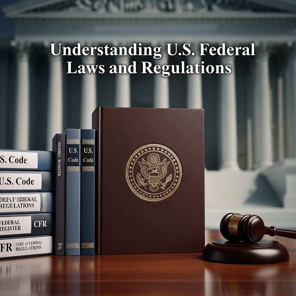 Learn how U.S. federal laws and regulations are created, organized, and enforced, and how you can research and engage with them.