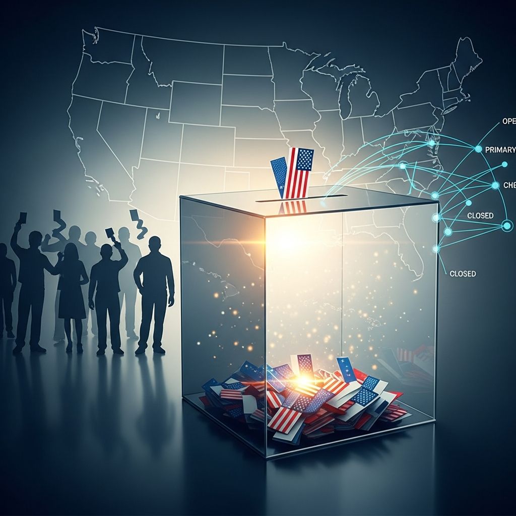 Explore how different primary election formats shape candidate selection and voter participation across the United States.