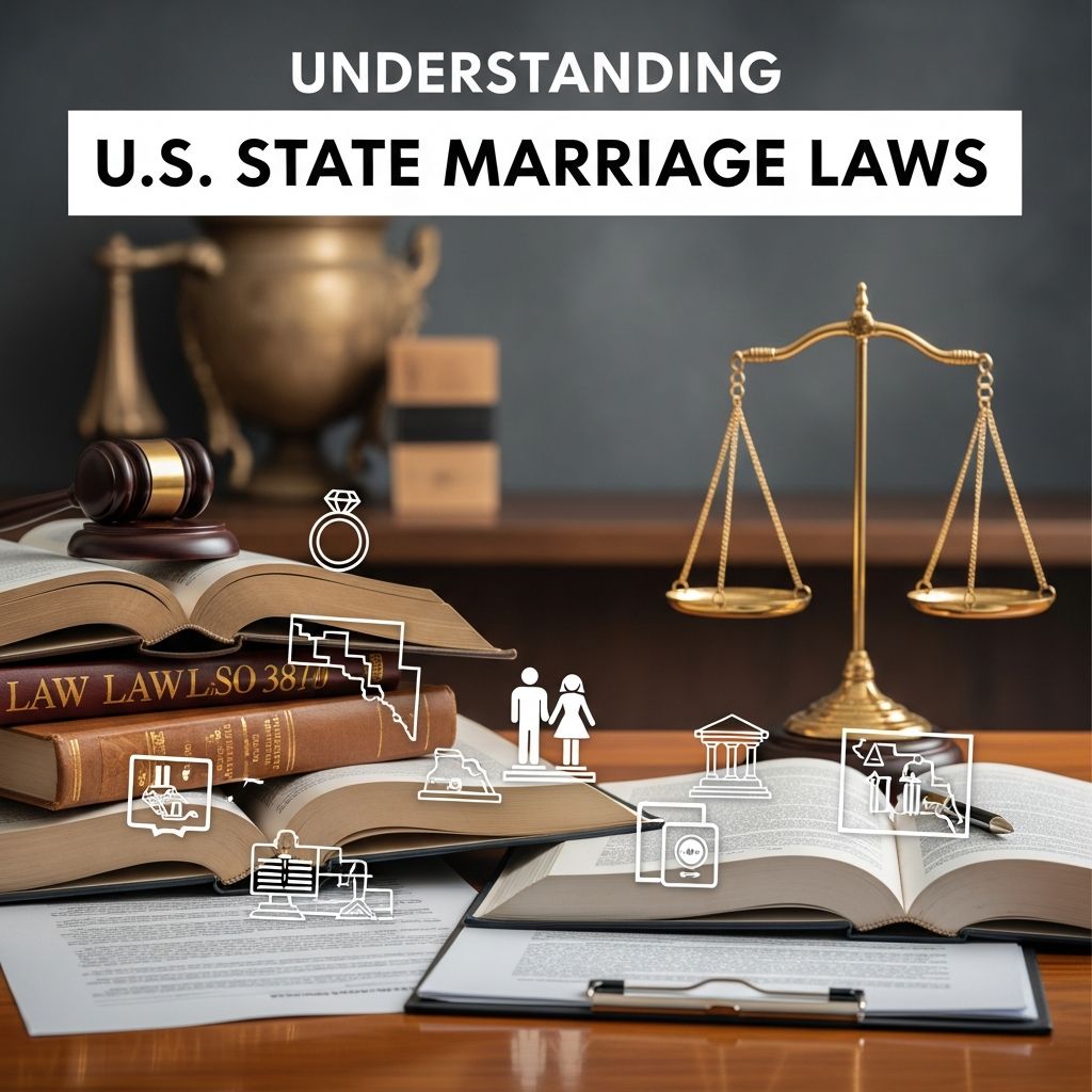 Explore how marriage laws differ by state, from age limits and licenses to common law marriage and modern equality protections.
