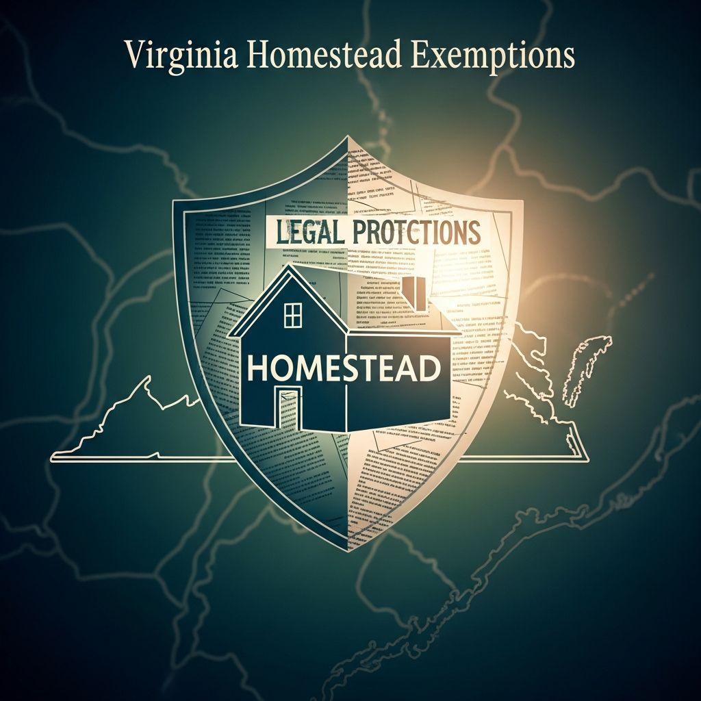 Learn how Virginia’s homestead exemptions protect your home equity and personal assets from most creditor collection actions.