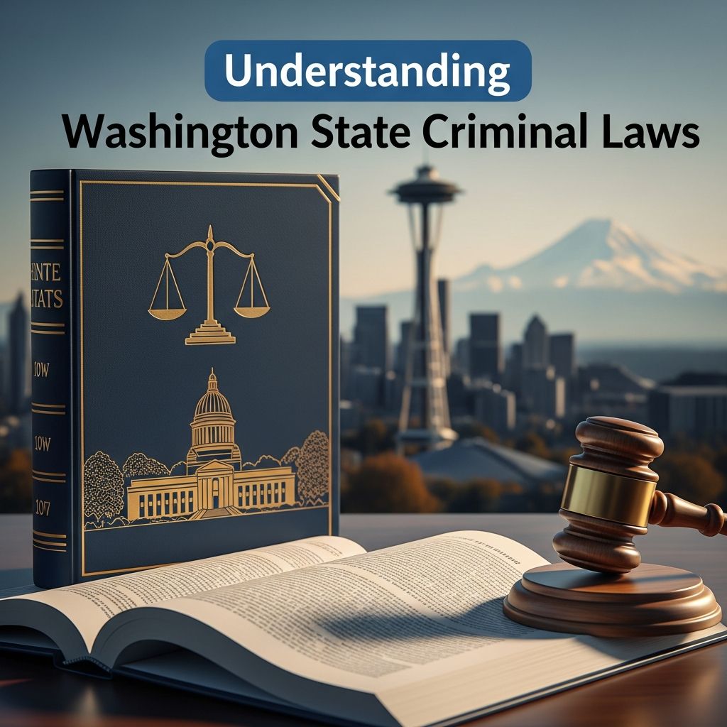 Understanding Washington State Criminal Laws A practical guide to Washington criminal law, offense types, penalties, and what to expect in the justice system.