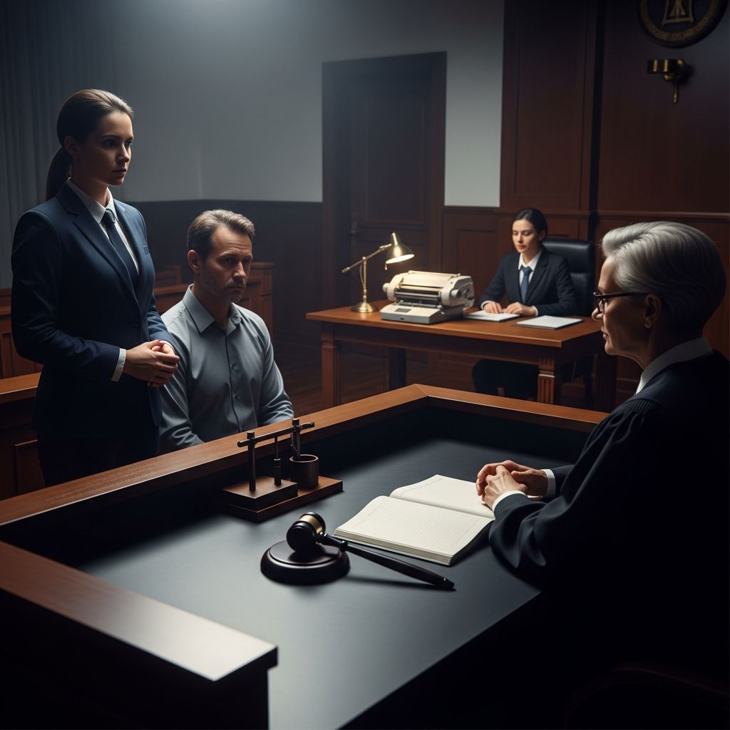 A clear, step-by-step guide to plea hearings, your rights, and what to expect before you decide how to plead.