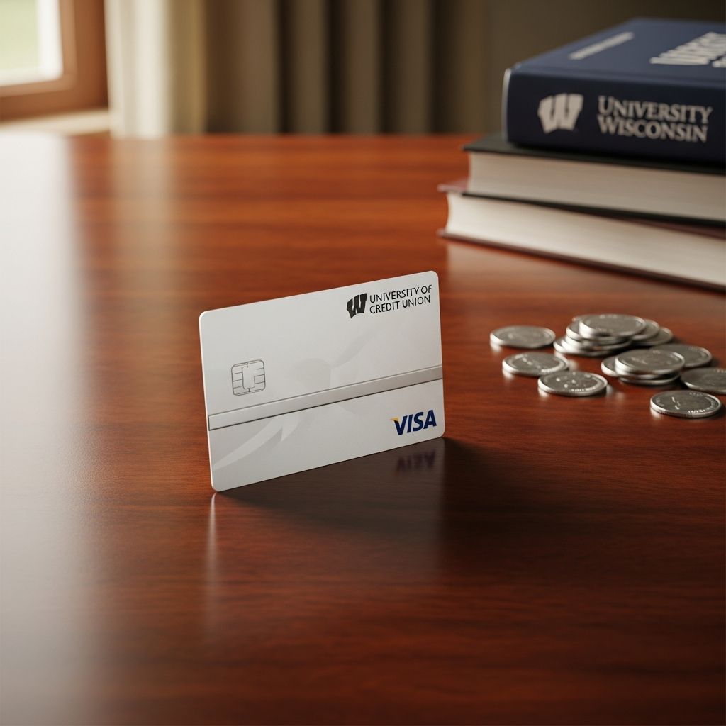 Understand rates, fees, rewards, and protections on the University of Wisconsin Credit Union Visa credit card before you apply.