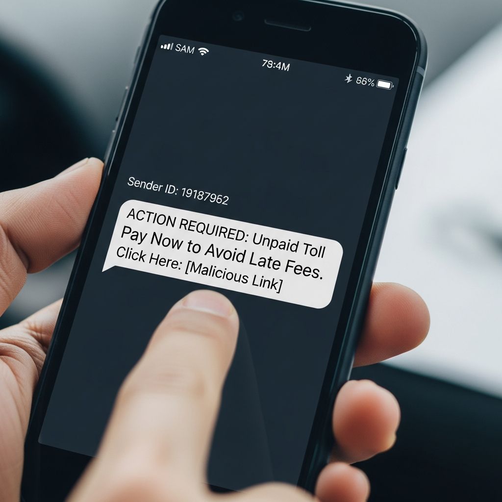 Learn how fake unpaid toll text messages work, how to verify real notices, and what to do if you clicked or paid.
