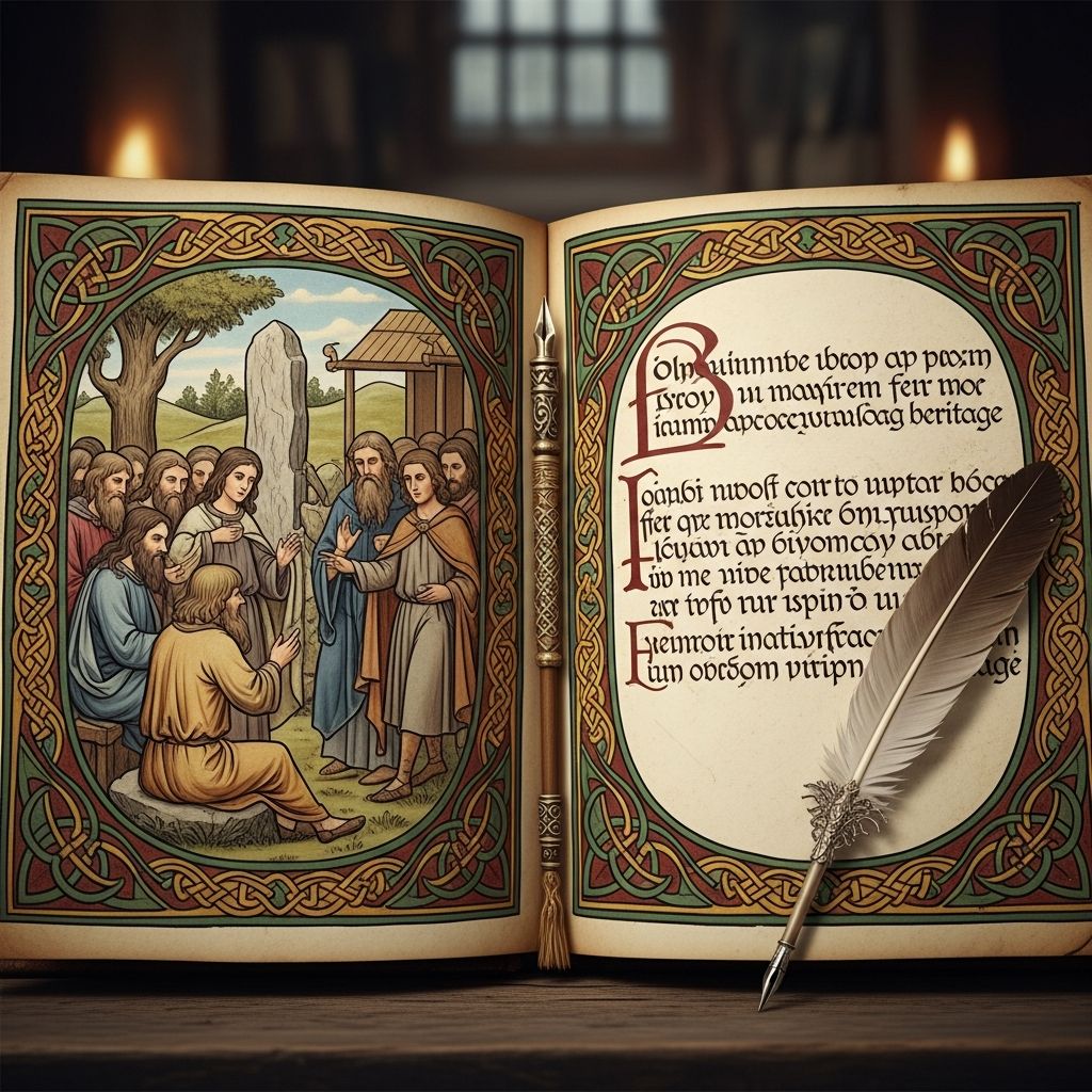 Explore the distinctive Brehon Law system that shaped Ireland’s culture, justice, and society long before English common law prevailed.