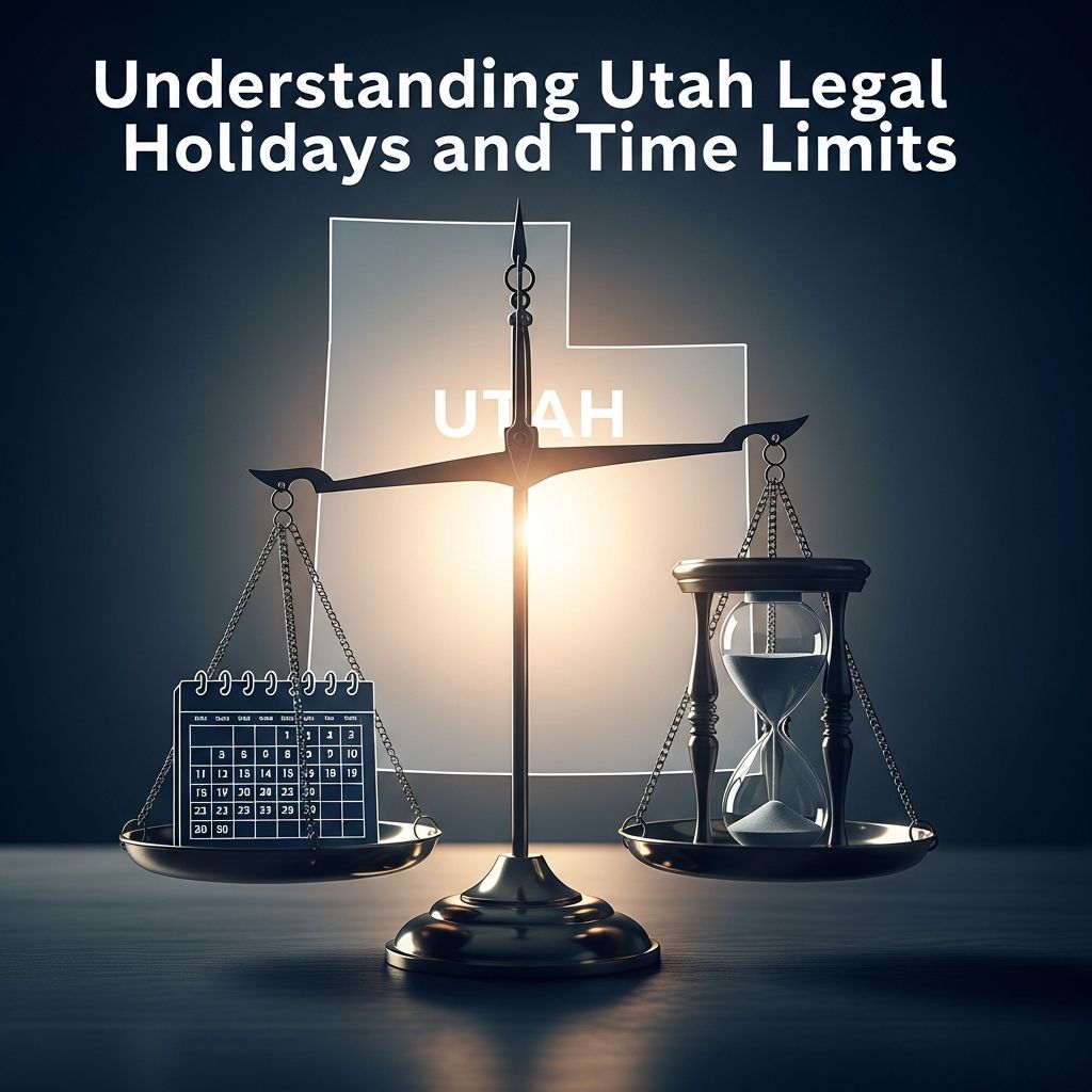 Learn which days are legal holidays in Utah and how they affect court deadlines, contracts, and government services.