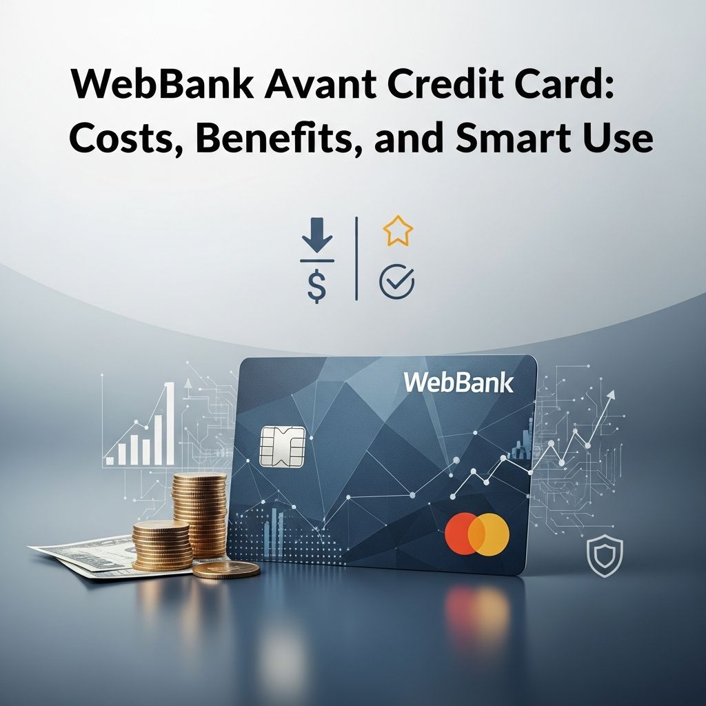 Learn how the WebBank Avant credit card works, what it really costs, and how to use it strategically to build or rebuild your credit.