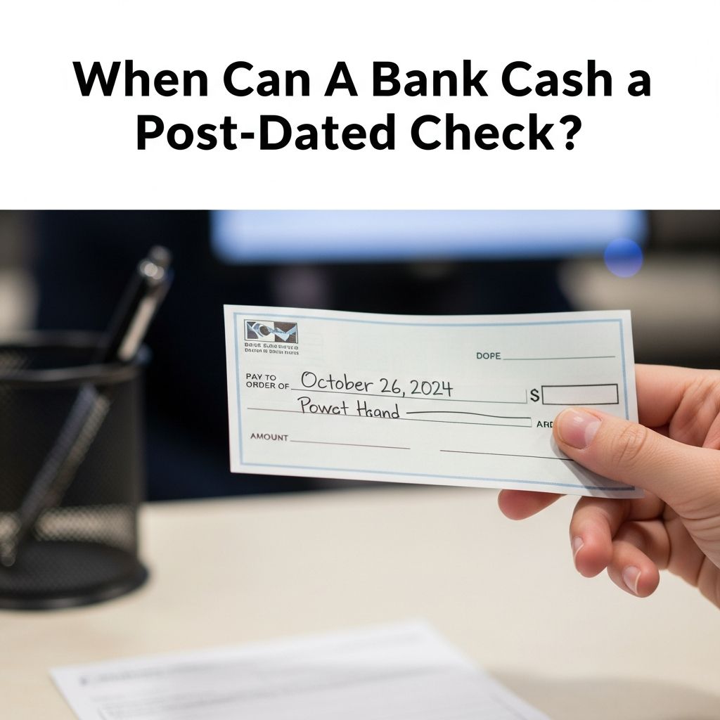 Understand how banks handle post-dated checks, your rights if one is paid early, and concrete steps to protect your account.