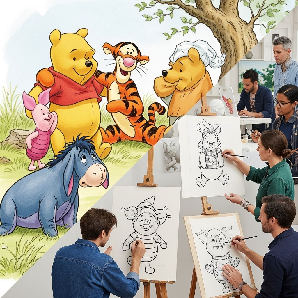 Navigate the complex legal landscape of using Winnie-the-Pooh characters in your creative projects.