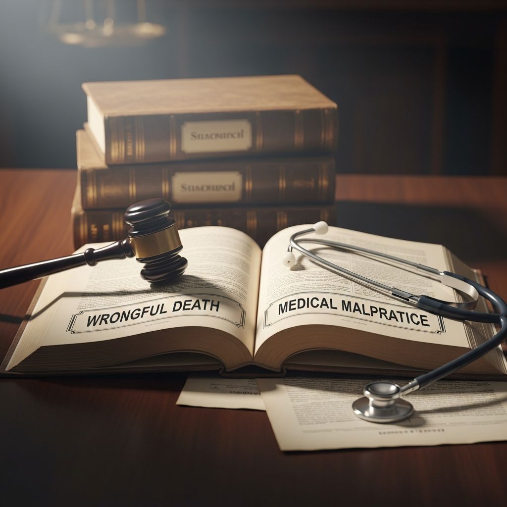 Learn how wrongful death and medical malpractice claims differ, when they overlap, and what families should know before taking legal action.