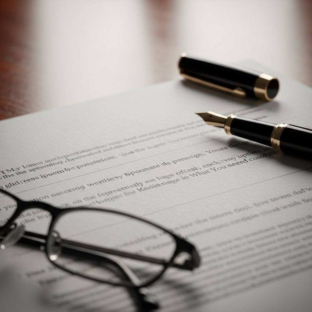 Understand the key elements of a legal representation agreement and how it protects both you and your attorney.