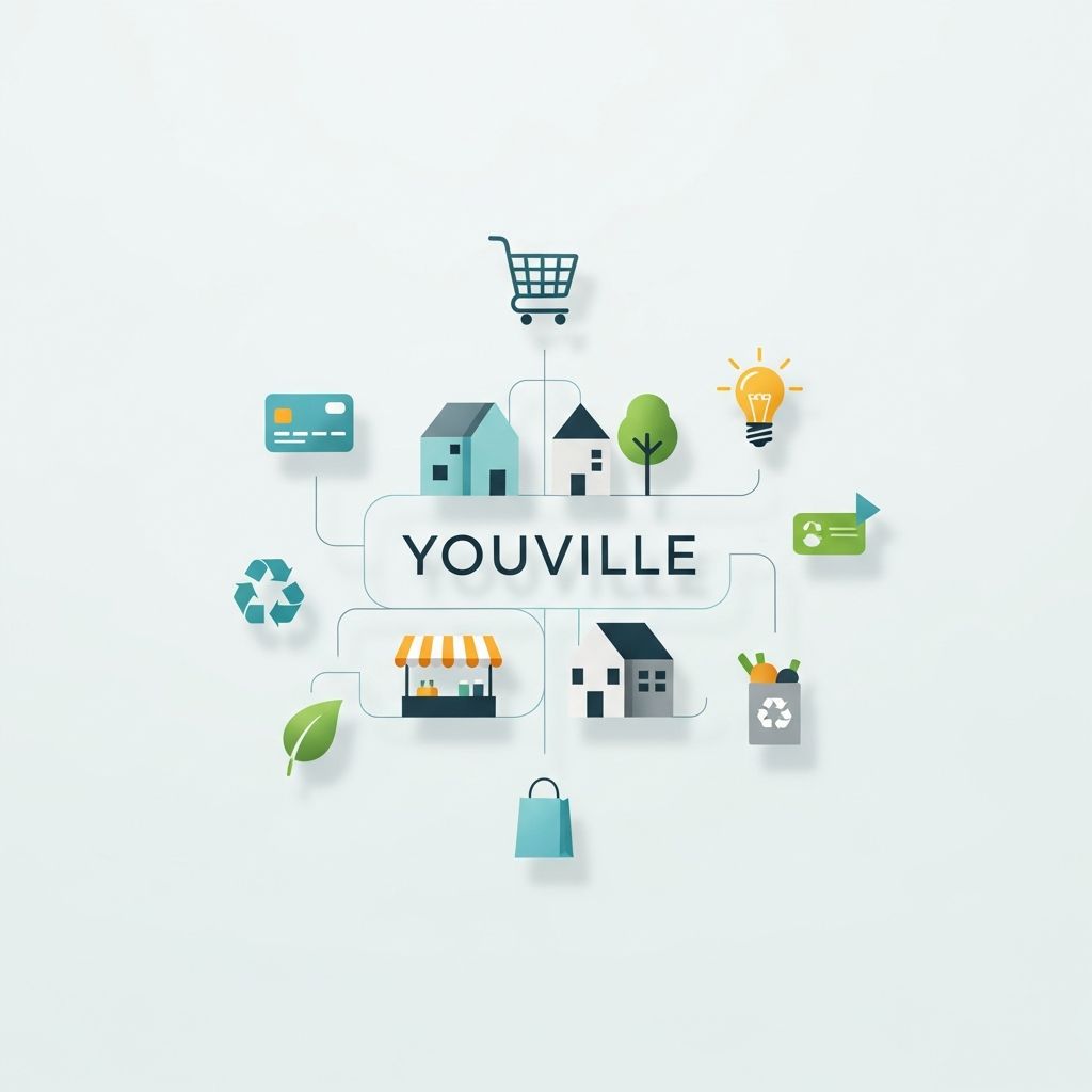 Explore a town built around your everyday money, privacy, and spending decisions and learn how to spot and avoid common consumer traps.