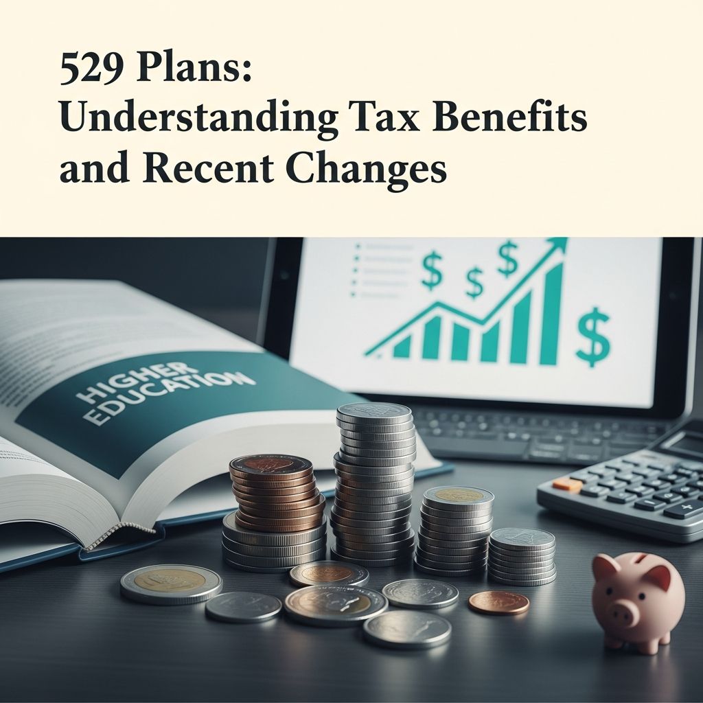529 Plans: Understanding Tax Benefits and Recent Changes Master the latest 529 plan rules and tax advantages for education savings in 2026.