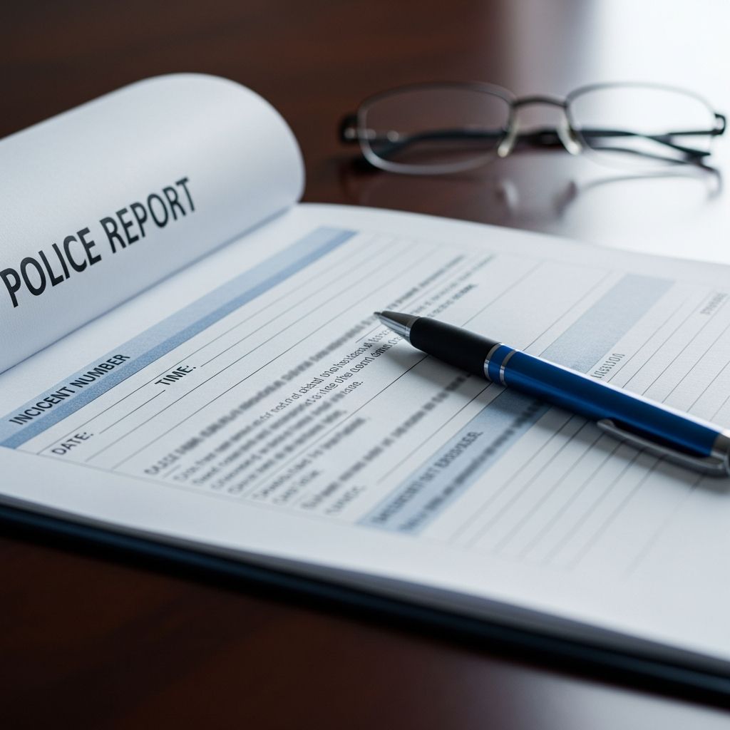 Learn the practical steps to obtain police reports in different legal situations.