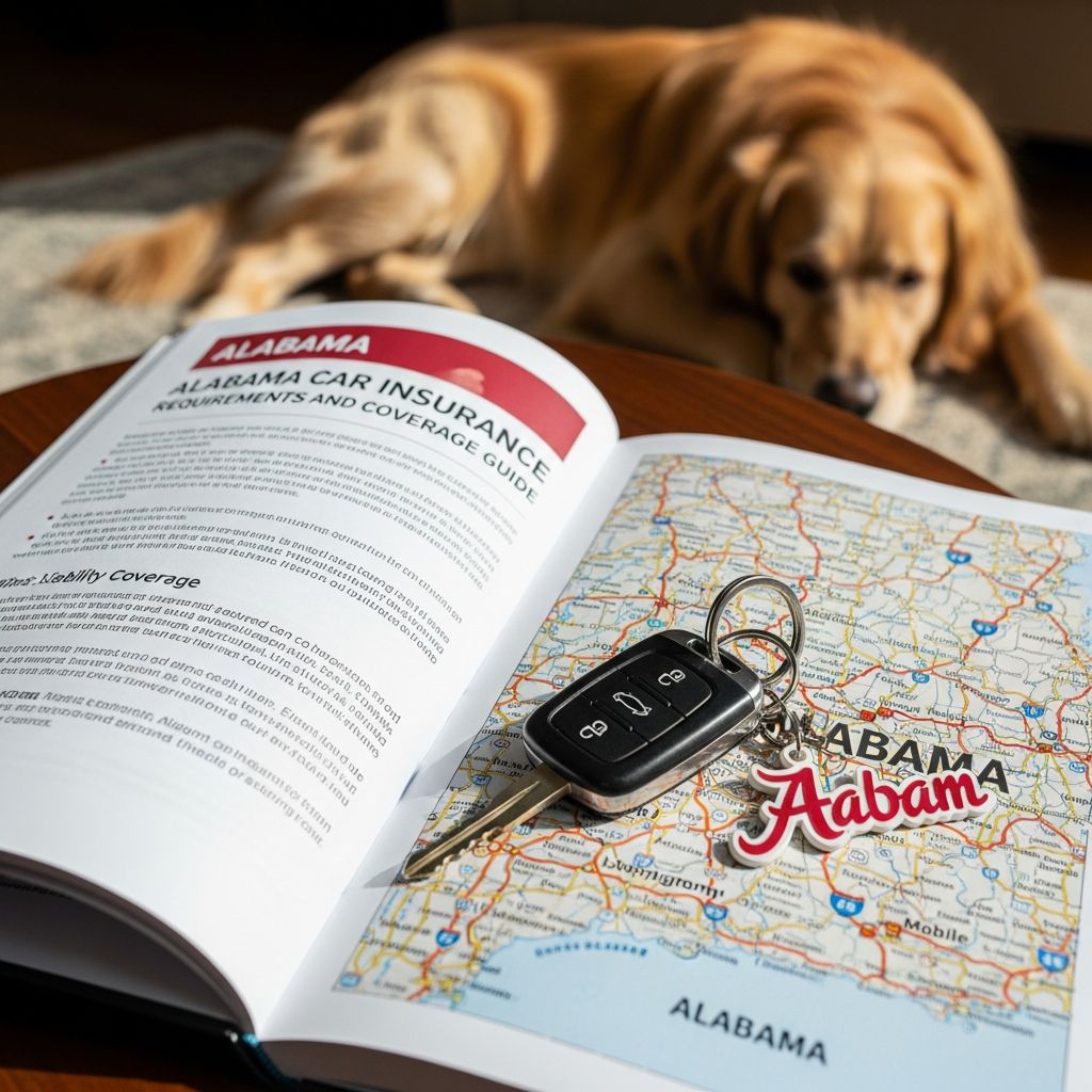 Complete guide to Alabama's mandatory auto insurance laws, coverage limits, and penalties.