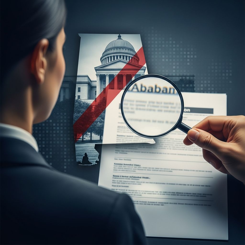 Navigating Alabama's rules on using arrest and conviction records in hiring decisions for fair employment practices.