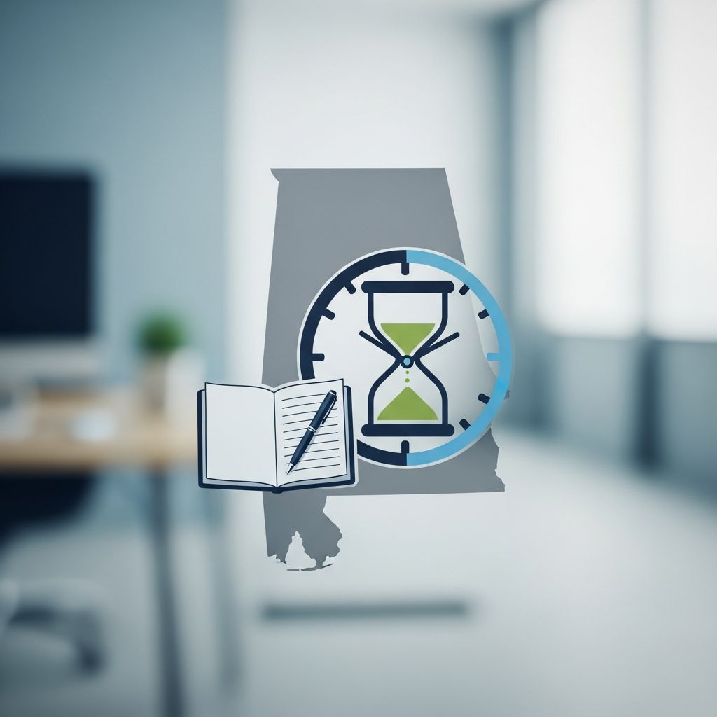 Complete guide to meal and rest break laws for employers and employees in Alabama.
