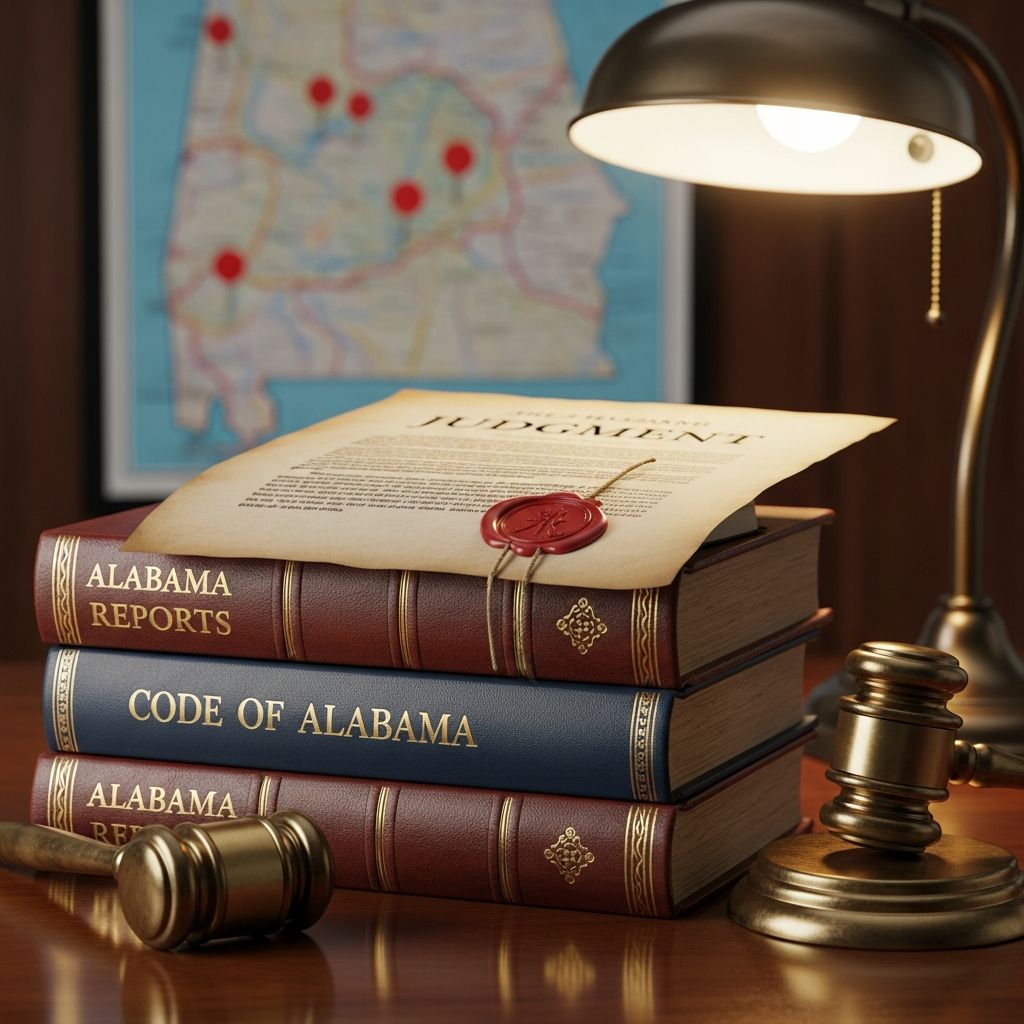 Comprehensive guide to judgment liens in Alabama: creation, enforcement, duration, and removal strategies for creditors and debtors.