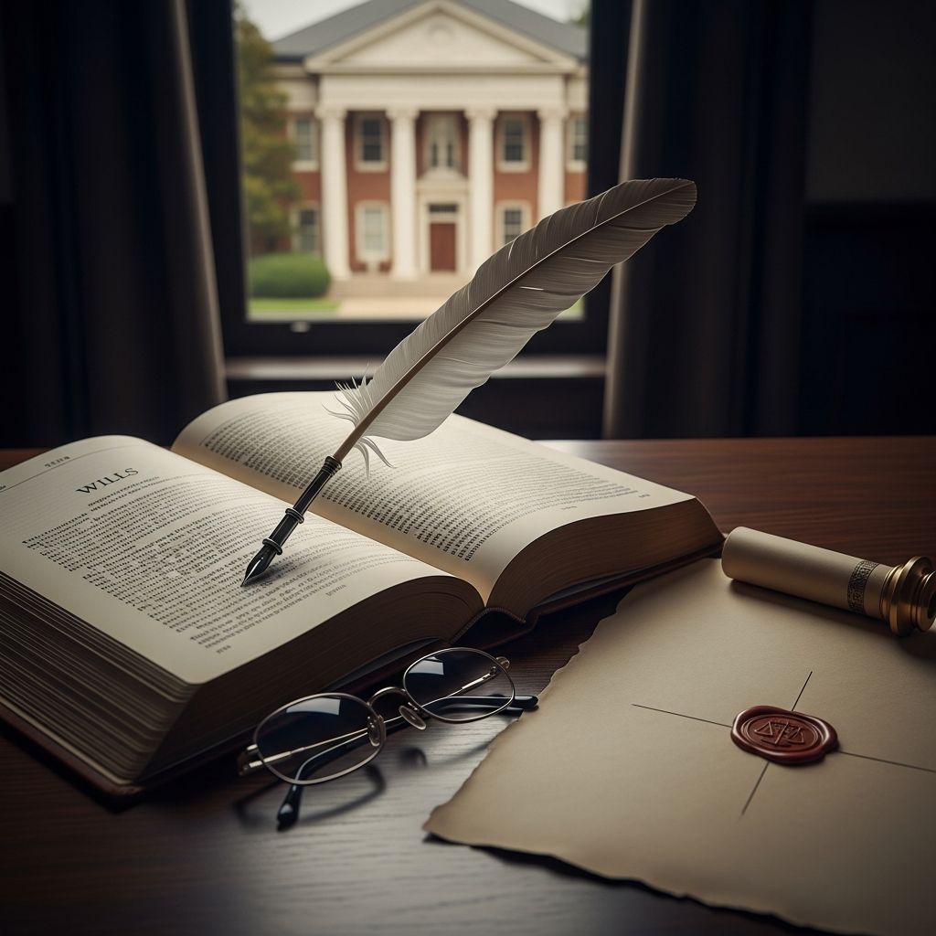 Essential steps and legal standards for creating a binding last will and testament in Alabama to secure your legacy.